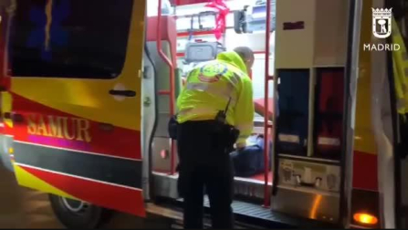 Un hombre fallece al ser atropellado por el camión de basuras en el centro de Madrid
