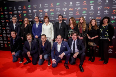El Florida Retiro de Madrid ha acogido este lunes la celebración de la Fiesta de los Nominados de los Premios Goya 2020.