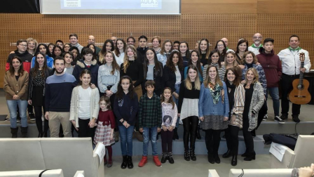 Fotografías del evento de entrega de los premios del concurso ¡Gracias, profe!