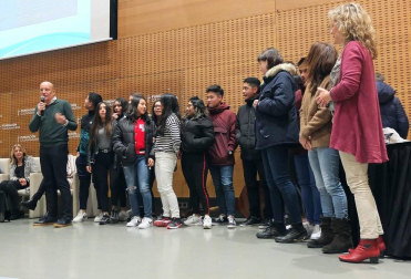 Fotografías del evento de entrega de los premios del concurso ¡Gracias, profe!