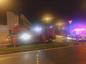 Fotos de las incidencias del viento por la borrasca Elsa en Navarra