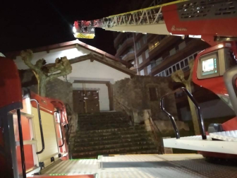 Fotos de las incidencias del viento por la borrasca Elsa en Navarra