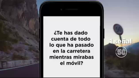 El peligro de utilizar el móvil mientras se conduce