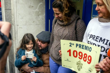 Lluvia de millones en toda España con el sorteo de la Lotería de Navidad 2019.