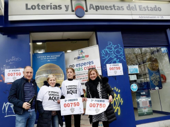 Lluvia de millones en toda España con el sorteo de la Lotería de Navidad 2019.