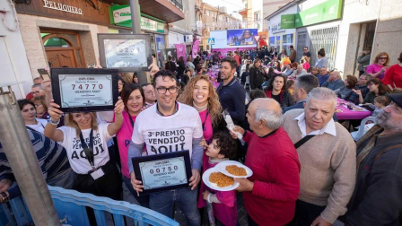 Lluvia de millones en toda España con el sorteo de la Lotería de Navidad 2019.