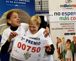 Lluvia de millones en toda España con el sorteo de la Lotería de Navidad 2019.