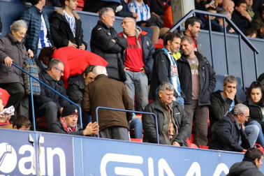 Galería de fotos de la afición en El Sadar durante el Osasuna-Real Sociedad