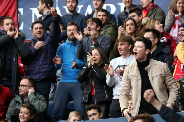 Galería de fotos de la afición en El Sadar durante el Osasuna-Real Sociedad