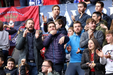Galería de fotos de la afición en El Sadar durante el Osasuna-Real Sociedad