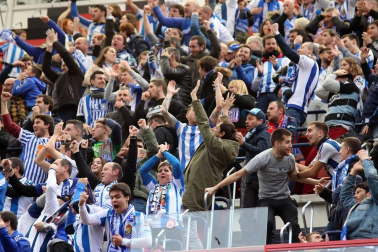 Galería de fotos de la afición en El Sadar durante el Osasuna-Real Sociedad