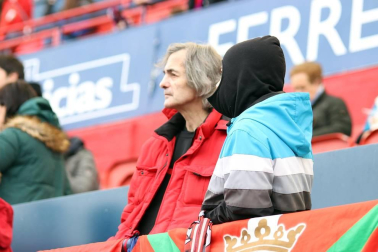 Galería de fotos de la afición en El Sadar durante el Osasuna-Real Sociedad