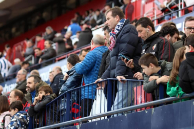 Galería de fotos de la afición en El Sadar durante el Osasuna-Real Sociedad