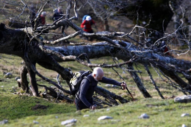 Fotos del Mendigoizaleen Eguna: resumen gráfico de la despedida del año de los montañeros en San Miguel de Aralar.