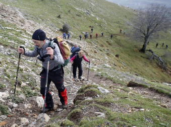 Fotos del Mendigoizaleen Eguna: resumen gráfico de la despedida del año de los montañeros en San Miguel de Aralar.