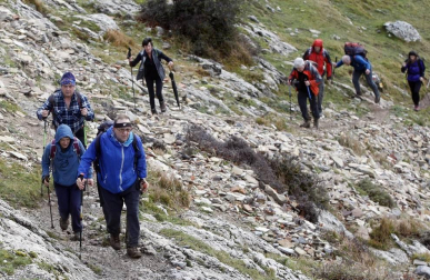 Fotos del Mendigoizaleen Eguna: resumen gráfico de la despedida del año de los montañeros en San Miguel de Aralar.
