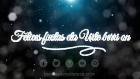 Vídeo | Felicitación navideña de La Pamplonesa