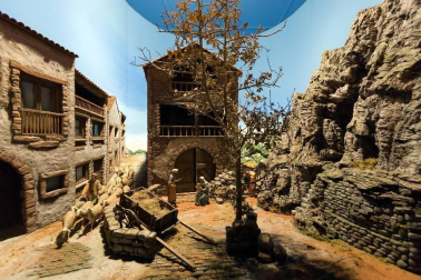 La Asociación Santa Ana de Tudela celebra sus bodas de plata con nuevos montajes en su exposición