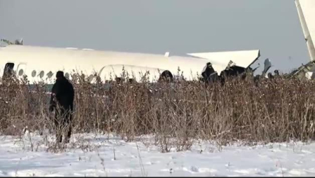 El avión se estrelló nada más despegar de la ciudad kazaja de Almaty.