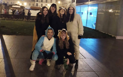 La Nochevieja de 2019 y el recibimiento del año nuevo 2020 pilló a los navarros con sus originales disfraces.