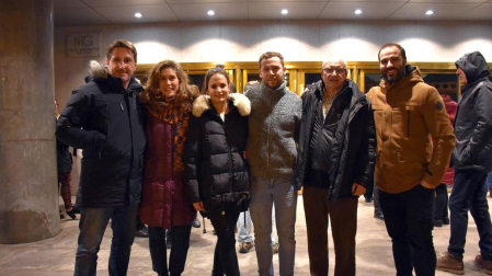 El pasado sábado 28 de diciembre el teatro Gaztambide de Tudela acogió una de las citas más emocionantes de esta Navidad en la capital ribera. La formación Revolución Timbakada dio un concierto para conmemorar sus trece años en escena. Grupos de baile, un coro numeroso y varios músicos invitados redondearon un recital con el que vibró el auditorio entero.