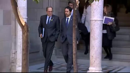 La Junta Electoral Central destituye a Quim Torra