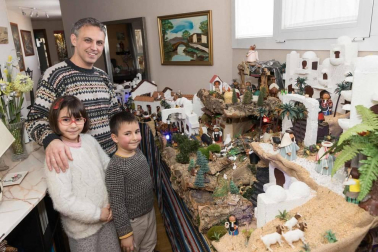Todas las fotos de los galardonados a mejores belenes en Tudela