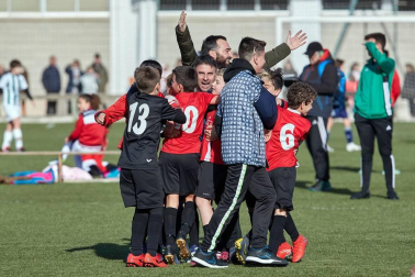Fotos de los partidos del sábado 4 de enero del Torneo Interescolar Osasuna 2019-20