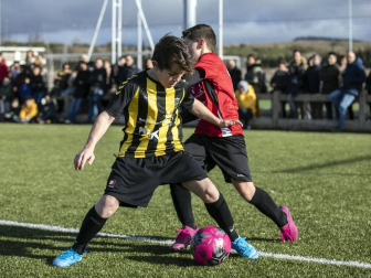 Fotos de los partidos del sábado 4 de enero del Torneo Interescolar Osasuna 2019-20