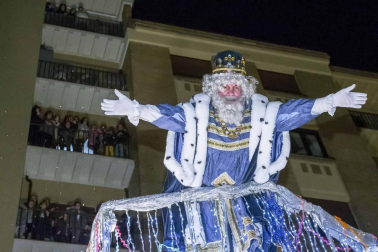 Fotos de la llegada de los Reyes Magos a Pamplona y de la cabalgata