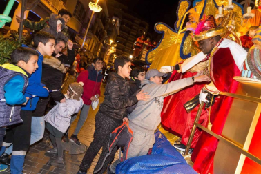 Fotos de la cabalgata de los Reyes Magos en Tudela
