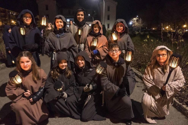 Cabalgata de sus Majestades de Oriente los Reyes Magos en Estella.