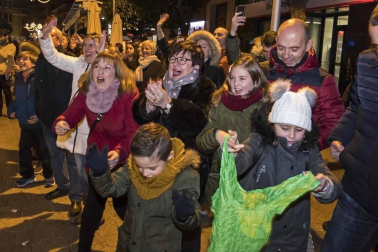 Cabalgata de sus Majestades de Oriente los Reyes Magos en Estella.
