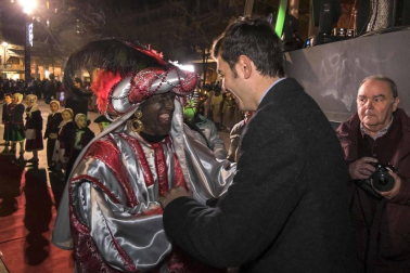 Cabalgata de sus Majestades de Oriente los Reyes Magos en Estella.