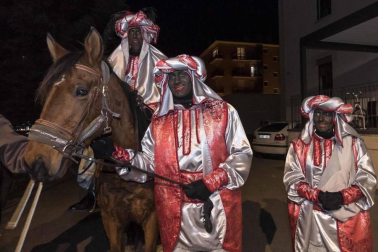 Cabalgata de sus Majestades de Oriente los Reyes Magos en Estella.