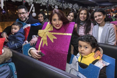 Cabalgata de sus Majestades de Oriente los Reyes Magos en Estella.