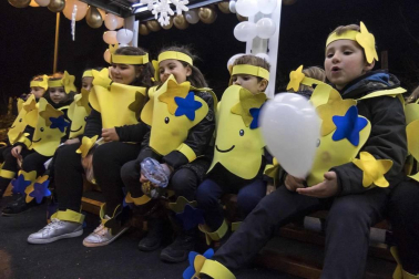 Cabalgata de sus Majestades de Oriente los Reyes Magos en Estella.