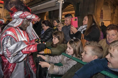 Cabalgata de sus Majestades de Oriente los Reyes Magos en Estella.