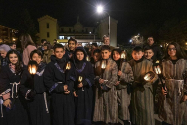 Cabalgata de sus Majestades de Oriente los Reyes Magos en Estella.