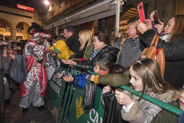 Cabalgata de sus Majestades de Oriente los Reyes Magos en Estella.
