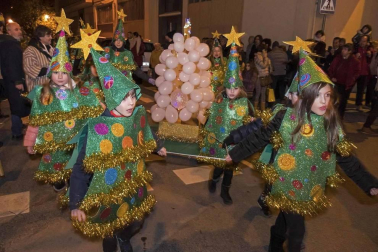 Cabalgata de sus Majestades de Oriente los Reyes Magos en Estella.