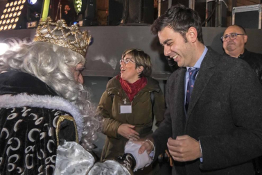 Cabalgata de sus Majestades de Oriente los Reyes Magos en Estella.