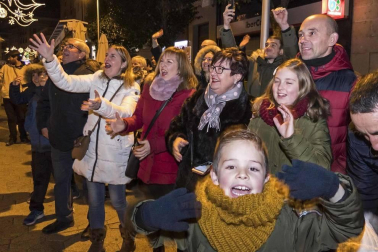 Cabalgata de sus Majestades de Oriente los Reyes Magos en Estella.