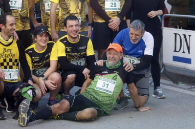 La cita, que reunió este domingo por la mañana a un total de 425 corredores, recaudó 300 euros para la asociación GERNA