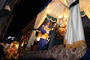 Cabalgata de sus Majestades los Reyes Magos en Sangüesa.