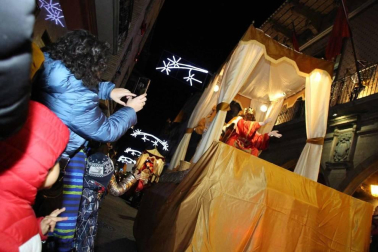 Cabalgata de sus Majestades los Reyes Magos en Sangüesa.