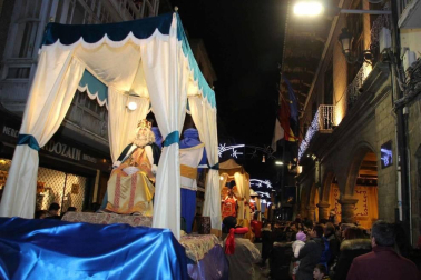 Cabalgata de sus Majestades los Reyes Magos en Sangüesa.