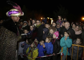 Cabalgata de sus Majestades los Reyes Magos de Oriente en Zizur.