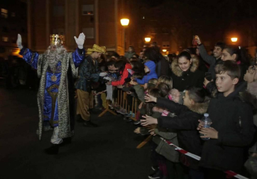 Cabalgata de sus Majestades los Reyes Magos de Oriente en Zizur.