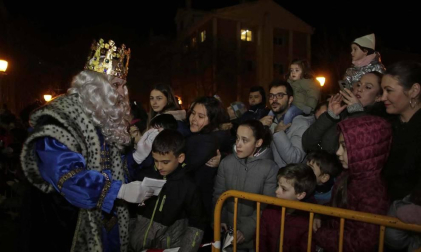Cabalgata de sus Majestades los Reyes Magos de Oriente en Zizur.